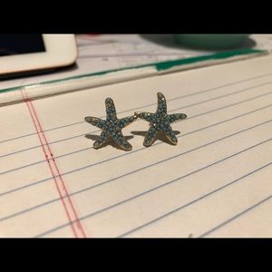 Lilly Pulitzer starfish earrings never been worn
